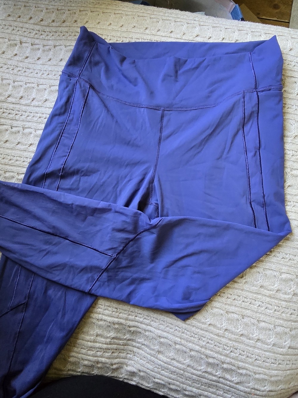 CALIA By Carrie Underwood  Plus Bluish Purple High-Waist Performance Legging